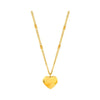 New Cross-border Couple Cavicle Chain Geometric Heart-shaped Light Luxury Temperament Simple Sweet Love Pendant Necklace Jewelry