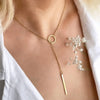 New Cross-border Couple Cavicle Chain Geometric Heart-shaped Light Luxury Temperament Simple Sweet Love Pendant Necklace Jewelry